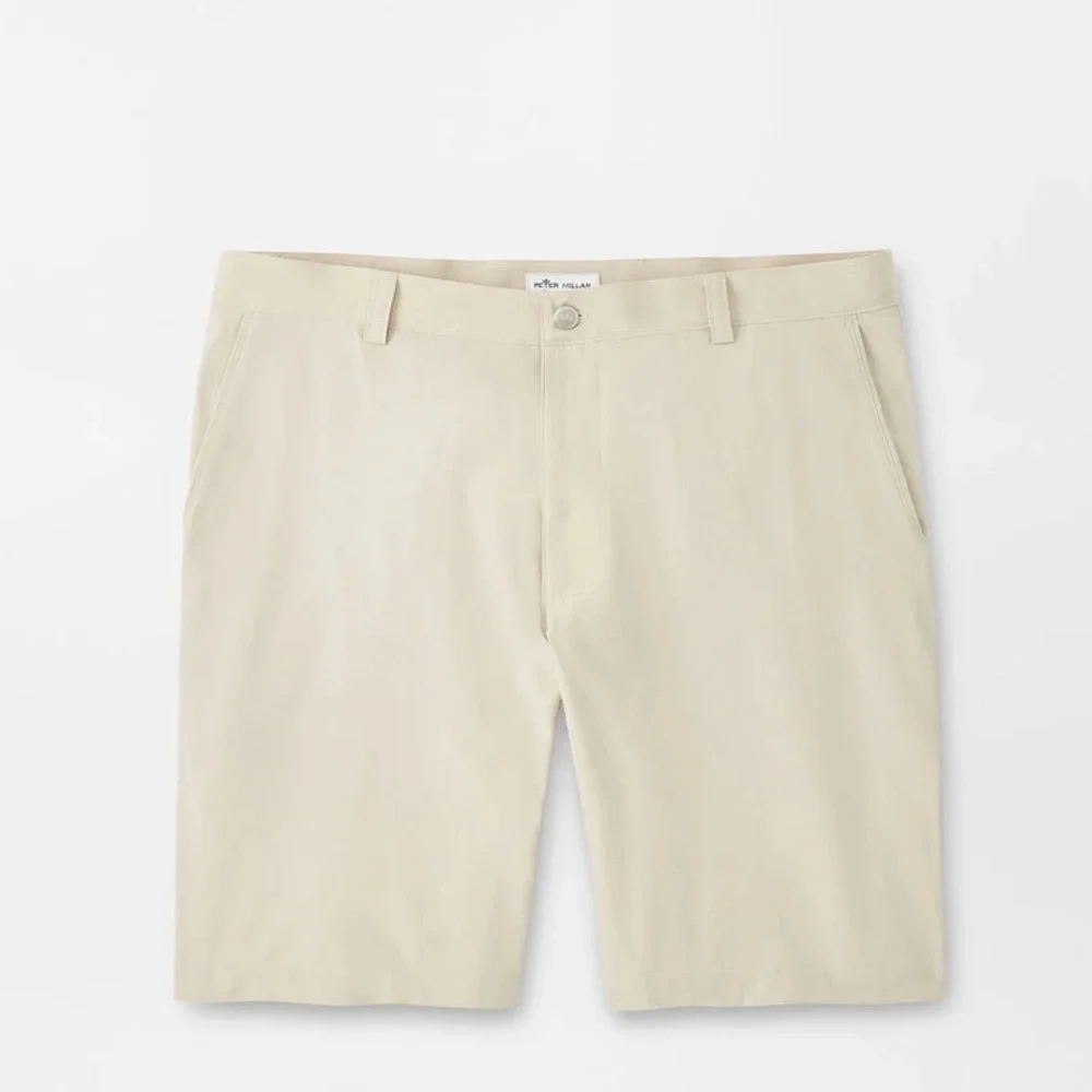 PETER Millar Shackleford Performance Men’s Hybrid Shorts Sz 38 - Sand